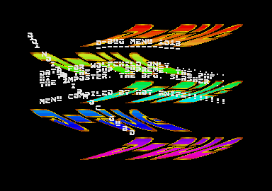 This is menu 101. Like it?