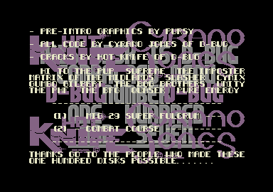 This is menu 107. Like it?