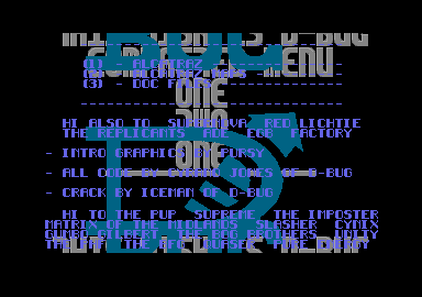 This is menu 121. Like it?