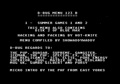 This is menu 123. Like it?